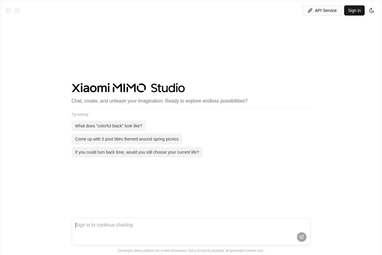 Xiaomi MiMO Studio